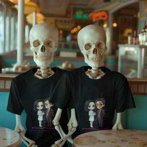 Necrolicious “Heteronormative Supremacy 1” Funny Super Straight Couple Meme 100% Cotton Unisex Tee